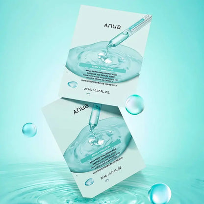 Anua PDRN Hyaluronic Acid Capsule 100 Serum Mask 10 Sheets 아누아 PDRN 히알루론산 캡슐 100 세럼 마스크 10매입