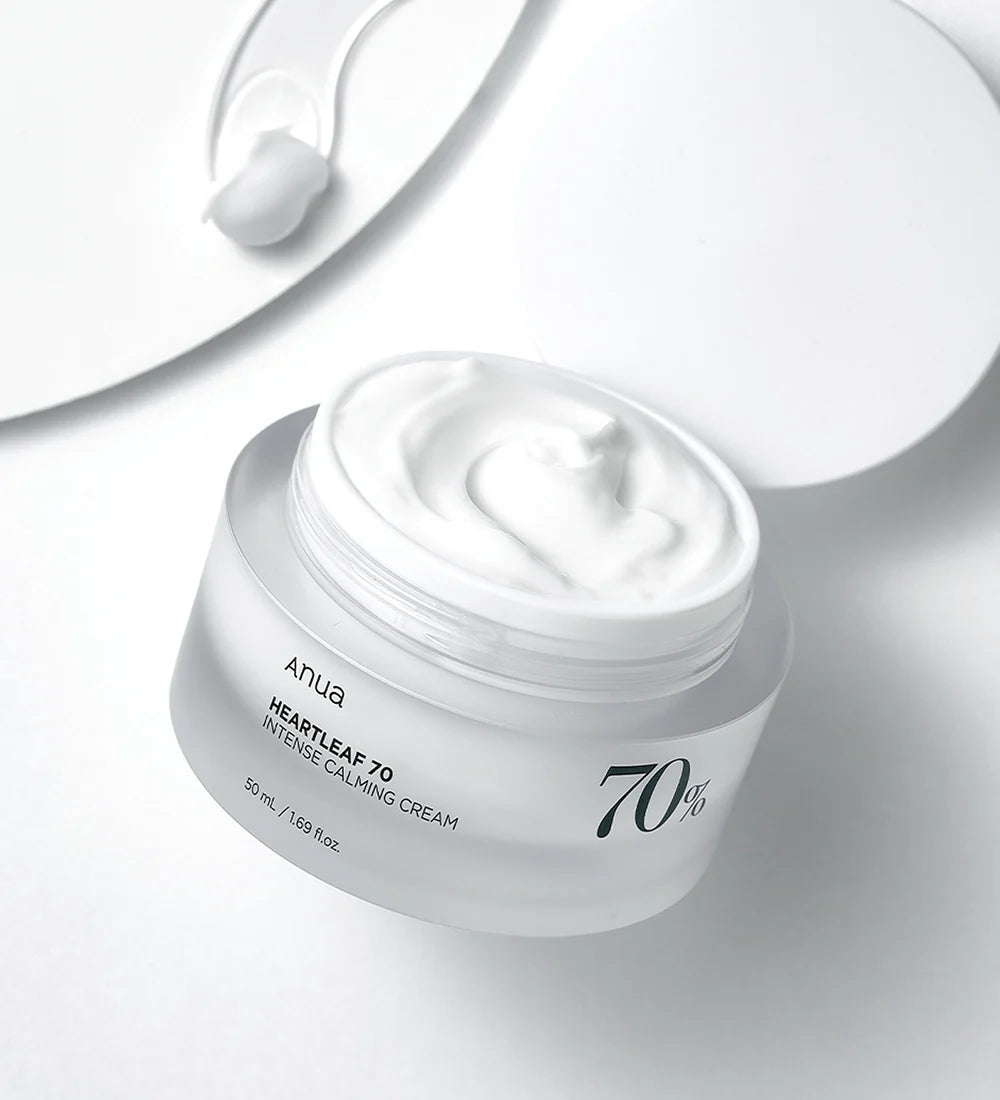 ANUA Heartleaf 70% Intense Calming Cream 50mL 아누아 어성초 70 인텐스 카밍 크림 50mL