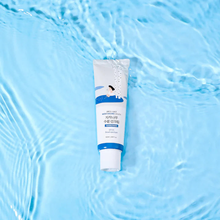 ROUND LAB Birch Moisturizing Sunscreen UVLock SPF 45+ Broad Spectrum 라운드랩 자작나무 수분 선크림 50ml Birch Moisturizing Sunscreen UVLock SPF 45+ Broad Spectrum