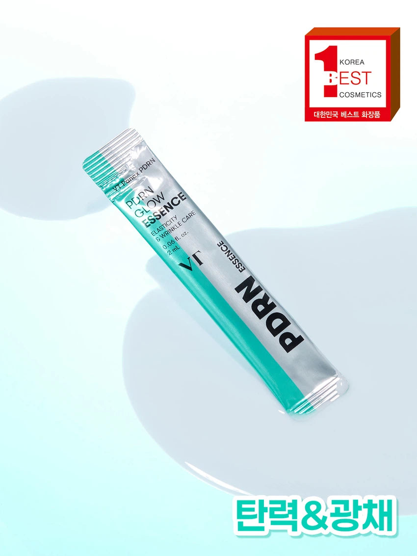 [탄력광채] VT COSMETICS PDRN Glow Essence 2ml x 6ea VT PDRN 광채 에센스 2ml 6개입