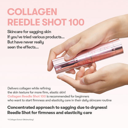 VT Cosmetics Collagen Reedle Shot 100 30ml + 2mL X 2EA 브이티 코스메틱 콜라겐 리들샷 100 30ml + 스틱파우치 2mL X 2개입 추가증정