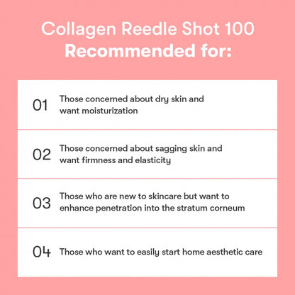 VT Cosmetics Collagen Reedle Shot 100 30ml + 2mL X 2EA 브이티 코스메틱 콜라겐 리들샷 100 30ml + 스틱파우치 2mL X 2개입 추가증정