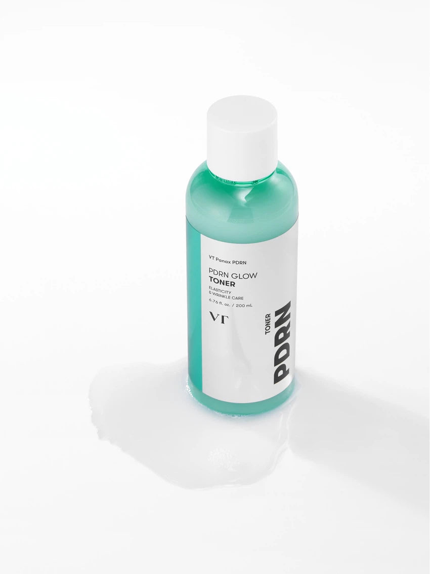 한국 대란템🔥🔥 VT PDRN Glow Toner 200ml VT PDRN 광채 토너 200ml 퀵 수분충전