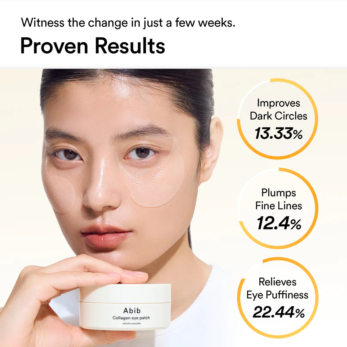 Abib Collagen Eye Patch Jericho Rose Jelly 30 pairs (60 patches) x 2EA 콜라겐 아이패치 부활초 젤리 90g 60패치 (30쌍) X 2개입