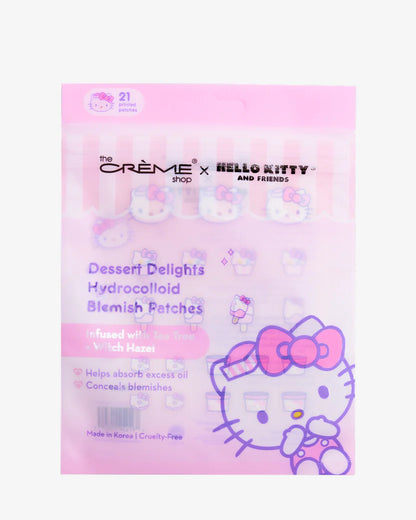 The Crème Shop Hello Kitty® and Friends Hydrocolloid Blemish Patches Dessert Delights - Hello Kitty 21 patches