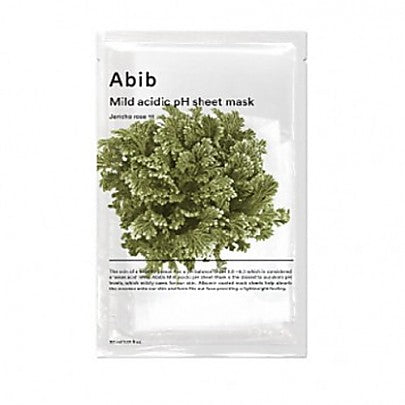 Abib Mild Acid pH Sheet Mask Jericho Rose Fit 아비브 약산성 pH 시트 마스크 부활초 핏