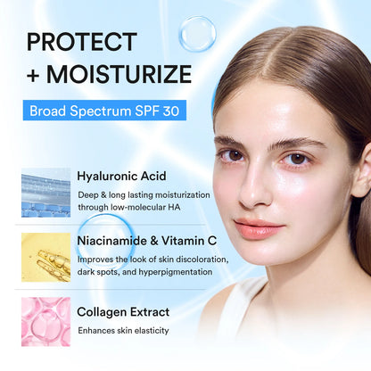 Abib Watery Hyaluron Sunscreen Moisture Tube SPF 30 Broad Spectrum 50ml 아비브 워터리 히알루론 선스크린 모이스처 튜브 SPF30 Broad Spectrum 50ml