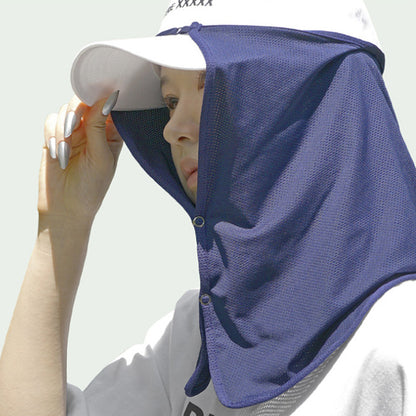 GROOVSTAR Adjustable Cap Sun Guard 4 Colors GROOVSTAR 사이즈 조절 캡 선가드 4 colors 사이즈 조절 가능한 모자 햇빛 가리개 골프 얼굴가리개