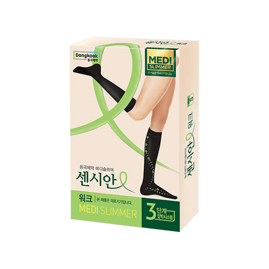 Dongkook Sensian Medi Slimmer Walk Compression Half Socks 동국제약 센시안 메디슬리머 워크 반스타킹 3단계 압박시스템