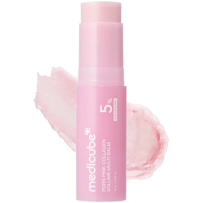 Medicube PDRN Pink Collagen Volume Multi Balm 10g 메디큐브 PDRN 핑크 콜라겐 볼륨 멀티밤 10g