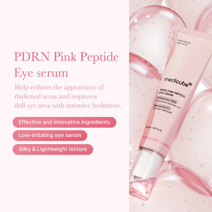 Medicube PDRN Pink Peptide Eye Cream 30ml 메디큐브 PDRN 핑크 펩타이드 아이크림 30ml
