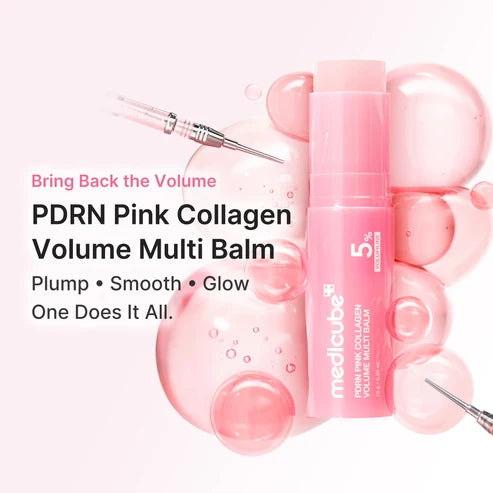 Medicube PDRN Pink Collagen Volume Multi Balm 10g 메디큐브 PDRN 핑크 콜라겐 볼륨 멀티밤 10g