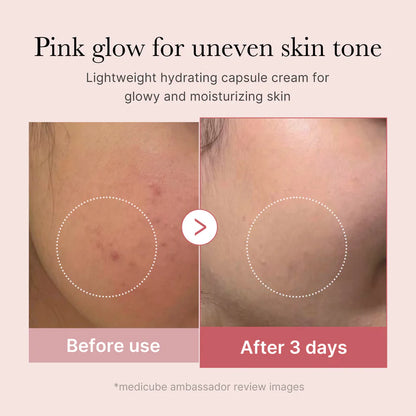 Medicube PDRN Pink Collagen Capsule Cream 55g 메디큐브 PDRN 핑크 콜라겐 캡슐 크림 55g