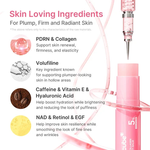 Medicube PDRN Pink Collagen Volume Multi Balm 10g 메디큐브 PDRN 핑크 콜라겐 볼륨 멀티밤 10g