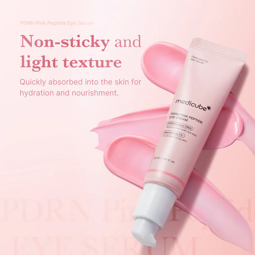 Medicube PDRN Pink Peptide Eye Cream 30ml 메디큐브 PDRN 핑크 펩타이드 아이크림 30ml