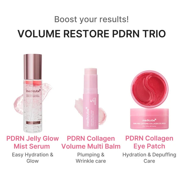 Medicube PDRN Pink Collagen Volume Multi Balm 10g 메디큐브 PDRN 핑크 콜라겐 볼륨 멀티밤 10g