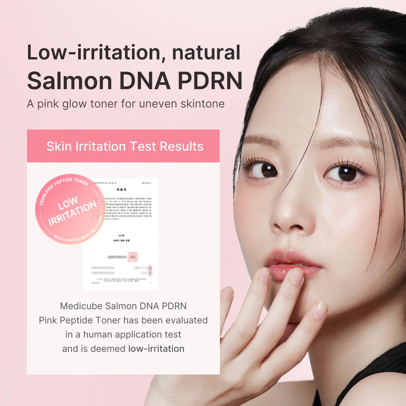 Medicube PDRN Pink Peptide Toner 250ml 메디큐브 PDRN 핑크 시카 수딩 토너 250ml