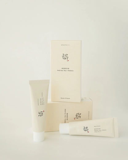 Beauty of Joseon Relief Sun : Rice + Probiotics SPF50+ PA++++ 50mL (1.69fl. oz.)  / 조선미녀 맑은쌀선크림 SPF50+ PA++++ 50mL (1.69fl. oz.)