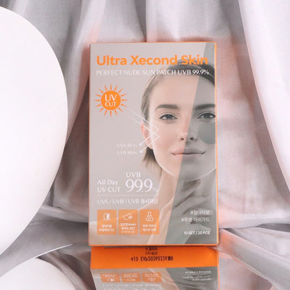 Ultra Xecond Skin Perfect Nude Sun Patch UVB 99.9% 20P 울트라 세컨스킨 퍼펙트 누드 선패치 UVB 99.9% 20P