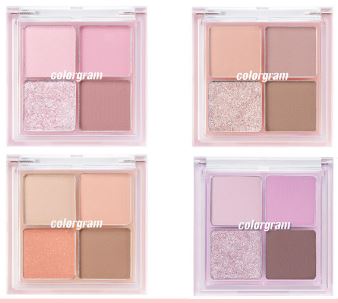 COLORGRAM SHADE REFORMING QUAD PALETTE 컬러그램 음영 창조 섀도우 팔레트