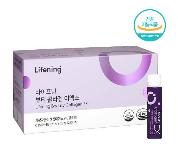 Incellderm Lifening Beauty Collagen EX 700ml 인셀덤 라이프닝 뷰티 콜라겐 이엑스 700ml (25ml X 28병) / 액상 (Liquid type)