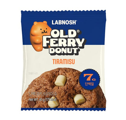 [PACK OF 5] LABNOSH Labnosh x OLD FERRY DONUT Protein Cookie [PACK OF 5] 랩노쉬 올드페리도넛X랩노쉬 단백쿠키