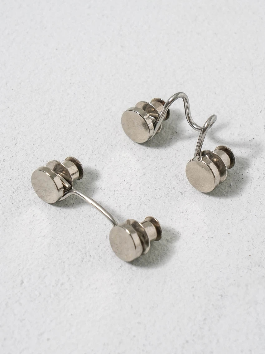 [PACK OF 3] Hanging Waist Adjuster Magic Button and Hook Set 걸이형 요술 단추＆고리 세트 K-pop idol pants waist adjuster
