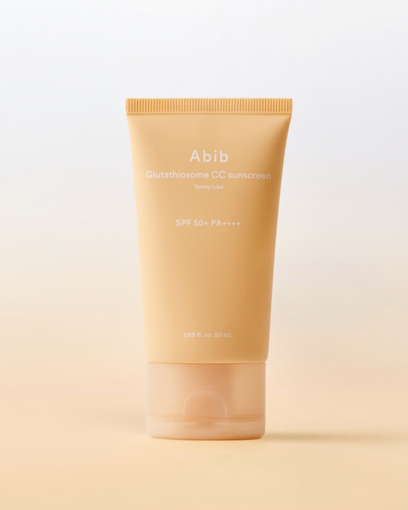 Abib Glutathiosome CC Sunscreen Toning Tube SPF50+ PA++++ 50mL 아비브 글루타치온좀 CC 선스크린 토닝 튜브 SPF50+ PA++++ 50mL