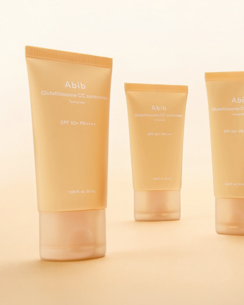 Abib Glutathiosome CC Sunscreen Toning Tube SPF50+ PA++++ 50mL 아비브 글루타치온좀 CC 선스크린 토닝 튜브 SPF50+ PA++++ 50mL
