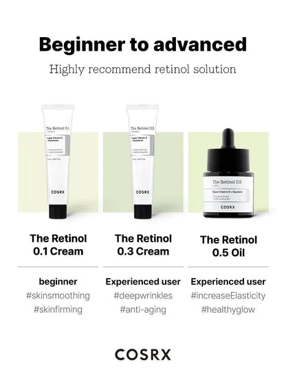 COSRX The Retinol 0.5 Oil 코스알엑스 더 레티놀 0.5 오일