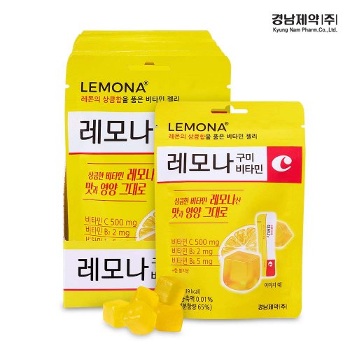 LEMONA Gummy Vitamin 43g X 10BAGS 레모나 구미 비타민 43g X 10개입