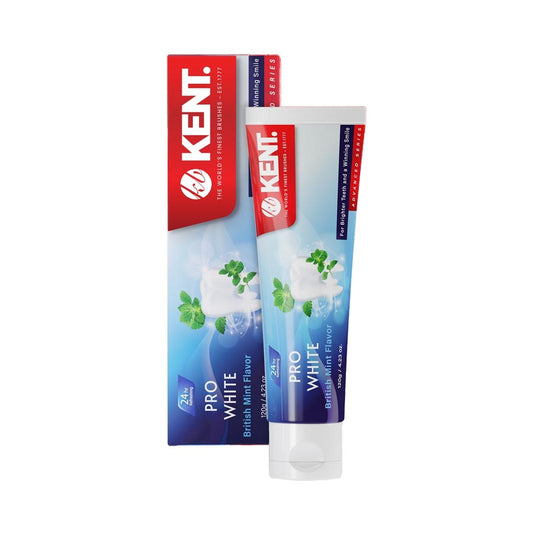 KENT Pro White Toothpaste British Mint Flavor 120g 켄트 프로 화이트 치약 브리티쉬 민트 120g