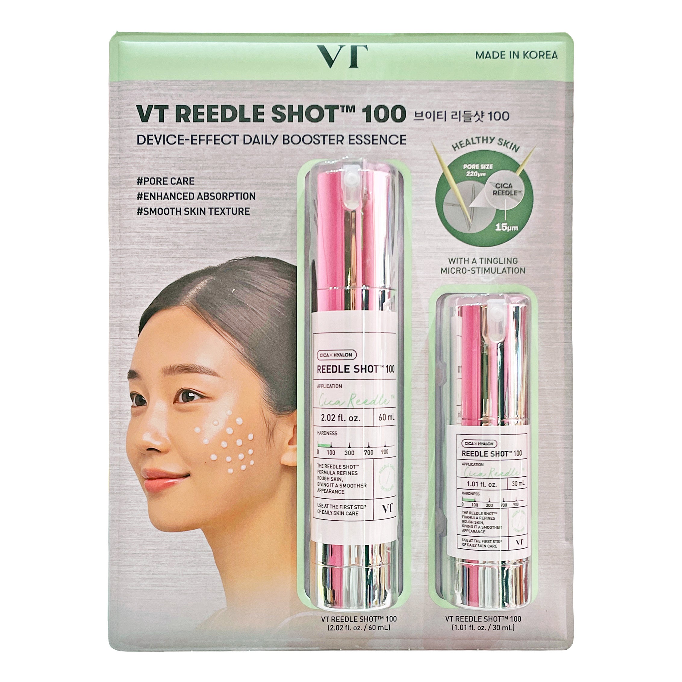 VT COSMETICS REEDLE SHOT™ 100 60ml / 2.02 fl.oz. + 30ml / 1.01 fl