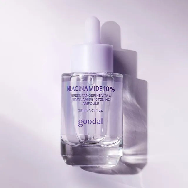 GOODAL Green Tangerine Vita C Niacinamide 10% Blemish Toning Ampoule 30ml 구달 청귤 비타C 나이아신아마이드 10 흔적앰플 30ml