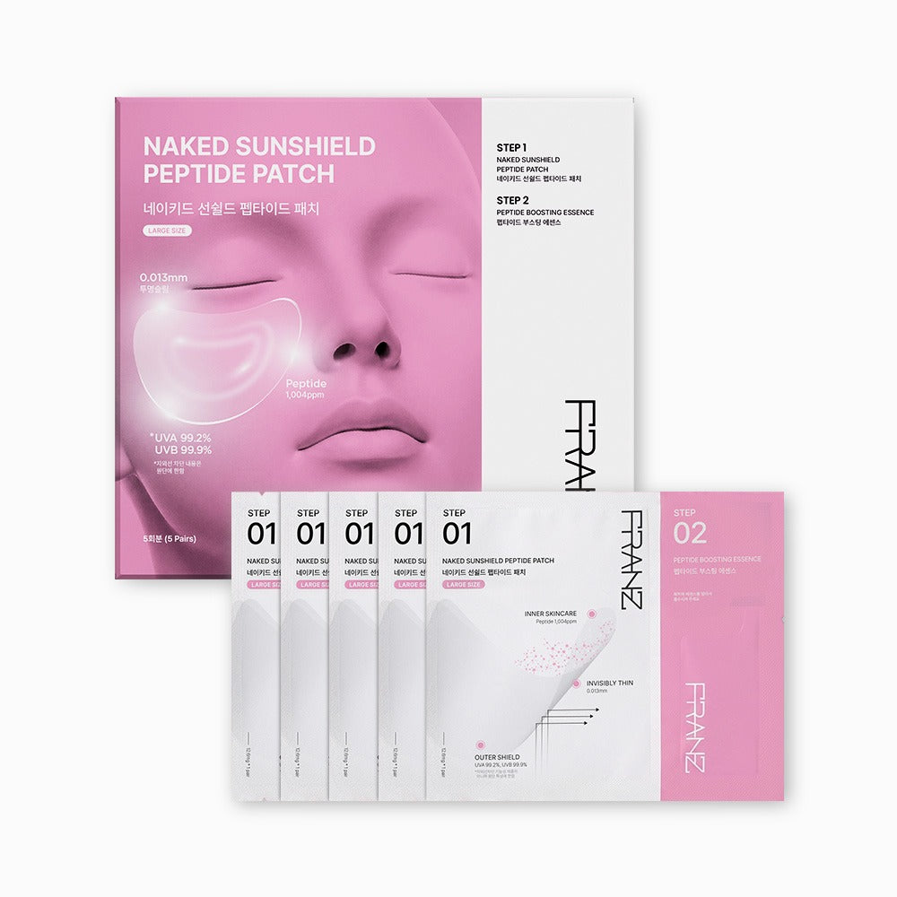 FRANZ Naked Sunshield Peptide Patch Large 5 Sheets 프란츠 네이키드 선쉴드 펩타이드 패치 L 사이즈 5매입