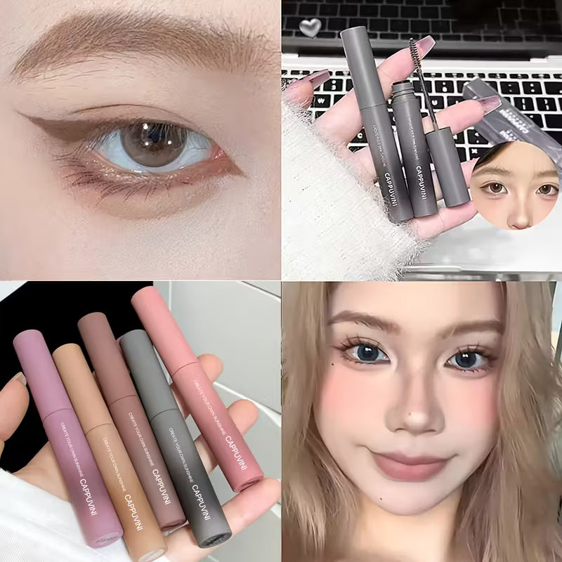 Cappuvini Brow Color Fixing Cara Eyebrow Mascara 3 Colors 카푸비니 브로우 컬러 픽싱 카라 눈썹카라 3색