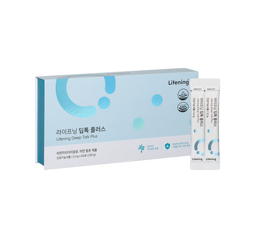 INCELLDERM Lifening Deep talk plus (330g) 5.5g x 60ea 인셀덤 라이프닝 딥톡플러스 (330g) 5.5g x 60포 (2개월분)