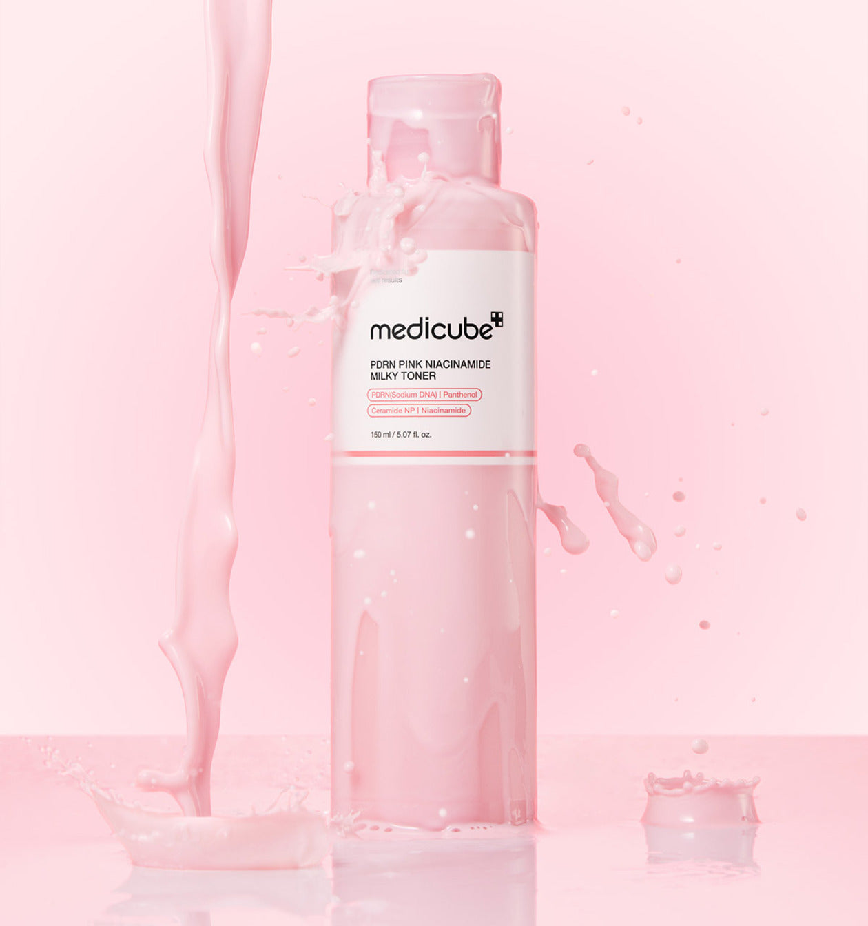 Medicube Pink Niacinamide Milky Toner 150ml 메디큐브 PDRN 핑크 나이아신아마이드 밀키 토너 150ml