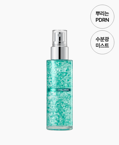 ANUA PDRN + Hyaluron Hydrating Capsule Mist 100 ml / 3.38 fl. oz. 아누아 PDRN 히알루론산 수분 캡슐 미스트 100 ml / 3.38 fl. oz.