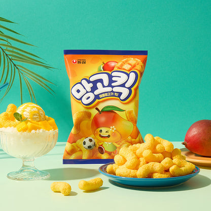 [PACK OF 3] Nongshim Sweet Milky Mango Kick 60g 농심 망고킥 60g