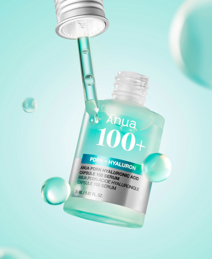 ANUA PDRN Hyaluronic Acid Capsule 100 Serum 30 mL / 1.01 fl. oz. 아누아 PDRN 히알루론산 캡슐 100 세럼 30ml / 1.01 fl. oz.