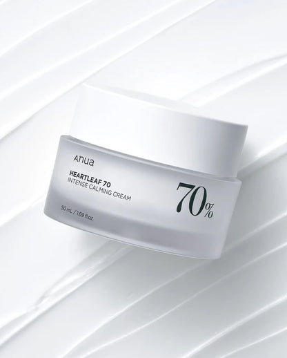 ANUA Heartleaf 70% Intense Calming Cream 50mL 아누아 어성초 70 인텐스 카밍 크림 50mL