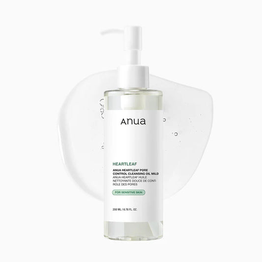 ANUA Heartleaf Pore Cleansing Oil Mild 200ml 아누아 어성초 포어 컨트롤 클렌징오일 마일드 200ml
