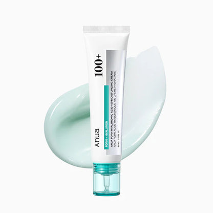 ANUA PDRN Hyaluronic Acid 100 Moisturizing Cream 60ml / 2.02 fl. oz. 아누아 PDRN 히알루론산 100 수분 크림 60ml / 2.02 fl. oz.