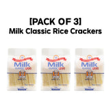 [PACK OF 3] Milk Classic Rice Crackers 240g 밀크 클래식 쌀과자 240g ...