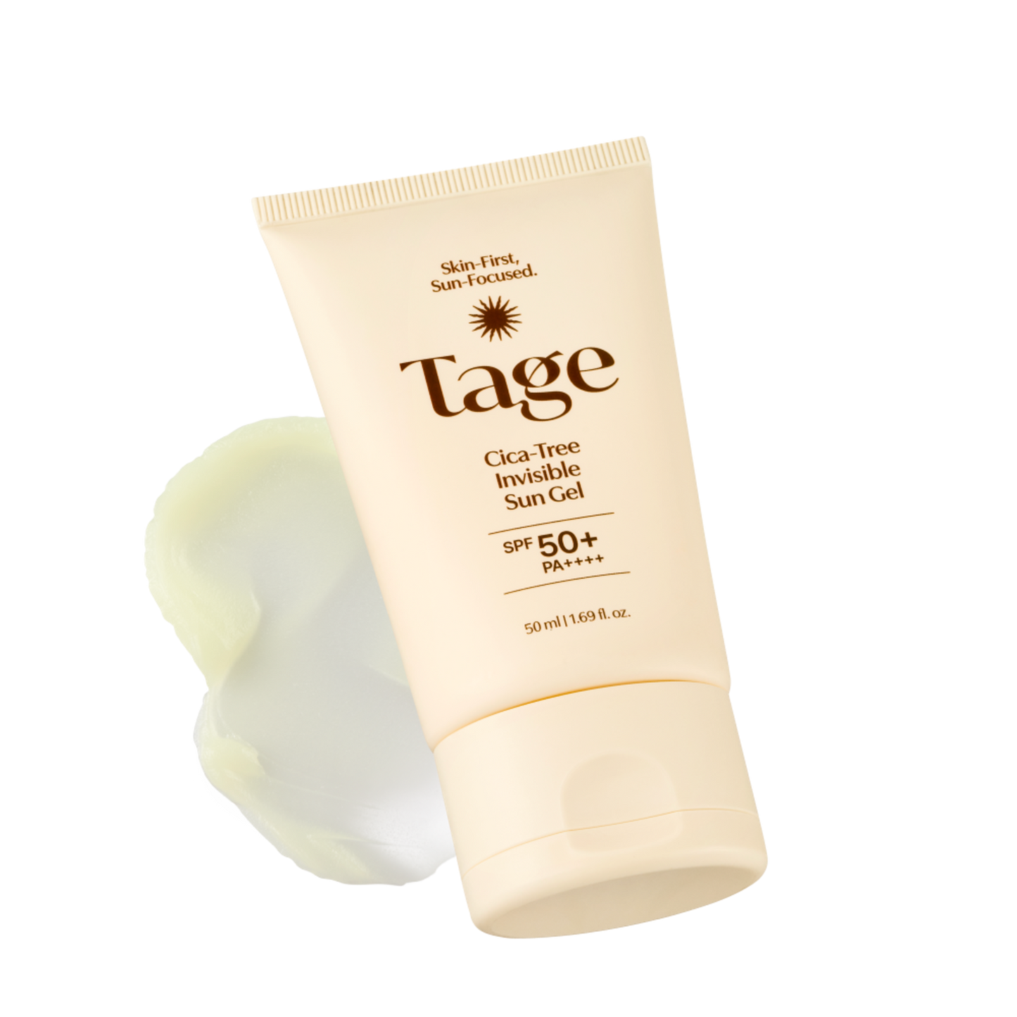 Tage Cica-Tree Invisible Sun Gel SPF50+ PA++++ 50ml / 1.69 fl.oz. 테이지 시카트리 투명 선젤 SPF50+ PA++++ 50ml / 1.69 fl.oz.