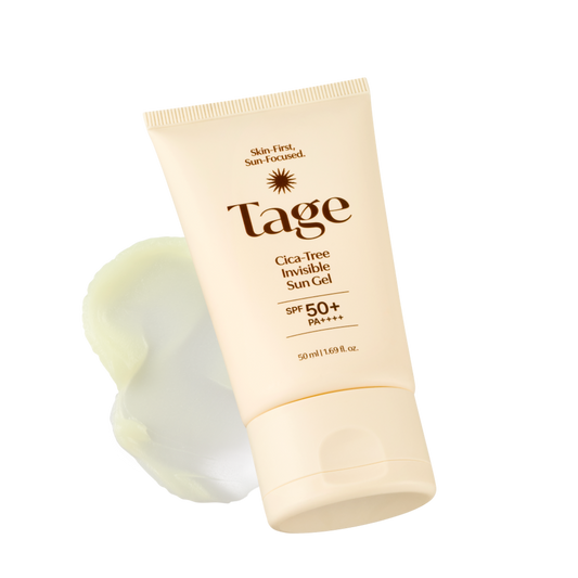 Tage Cica-Tree Invisible Sun Gel SPF50+ PA++++ 50ml / 1.69 fl.oz. 테이지 시카트리 투명 선젤 SPF50+ PA++++ 50ml / 1.69 fl.oz.