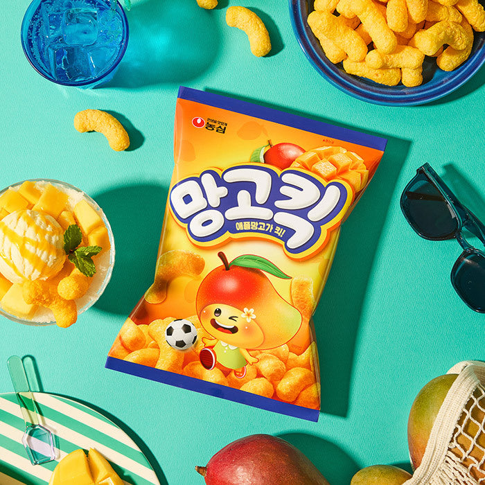 [PACK OF 3] Nongshim Sweet Milky Mango Kick 60g 농심 망고킥 60g
