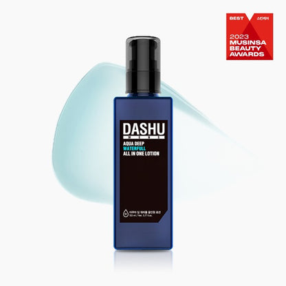 DASHU Aqua Deep Waterfull All-in-One Lotion 다슈 맨즈 아쿠아 딥 워터풀 올인원 로션 153ml