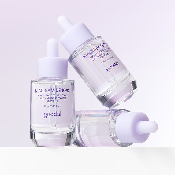 GOODAL Green Tangerine Vita C Niacinamide 10% Blemish Toning Ampoule 30ml 구달 청귤 비타C 나이아신아마이드 10 흔적앰플 30ml